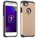 Apple Iphone 8 iPhone 7 Case Cover Slim Hybrid Dual Layer Shock Resistant Case Cover for iPhone 8 iPhone 7 - Gold