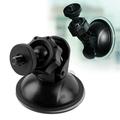 Deyuer 1/4inch Car Windshield Suction Cup Mount Holder Bracket for Driving DVR Camera Black