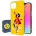TalkingCase Slim Case for Apple iPhone 14 Plus Thin Gel Tpu Cover With Tempered Glass Screen Protector Wonder Girl Print Light Weight Flexible Soft Anti-Scratch Printed in USA