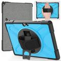 for Microsoft Surface Go 3 Case 2021 Surface Go 2 Case 2020 Surface Go Case 2018 Shockproof Heavy Duty Protection Hybrid with Kickstand with Hand Strap Compatible with Surface Blue