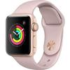Used Apple Watch Series 3 38MM Rose Gold - Aluminum Case - GPS + Cellular - Pink Sand Sport Band