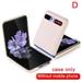 Jenny Watson Ultra Thin Phone Protective Cover Case Foldable Shockproof Full Coverage Clear Protective Shell Case for Samsung Galaxy Z Flip Phone N2Z6