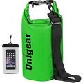 Unigear Dry Bag Waterproof Floating and Lightweight Bags for Kayaking Boating Fishing Swimming and Camping with Waterproof Phone Case