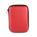 Hard Drive Carrying Case for Western Digital WD My Passport Ultra WD Elements SE WD Gaming Portable External Hard Drive 2.5 Inch HDD EVA Shockproof Travel Bag Red