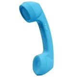 Wireless Retro Telephone Handset and Wire Radiation-Proof Handset Receivers Headphones for a Mobile Phone with Comfortable Call (Blue)