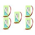 5x Pack - UpStart Battery AT&T SL82118 Battery - Replacement for AT&T Cordless Phone Battery (700mAh 2.4V NI-MH)