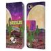 Head Case Designs Officially Licensed Peanuts Snoopy Space Cowboy Nebula Cactus Needles Leather Book Wallet Case Cover Compatible with Apple iPod Touch 5G 5th Gen