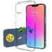 TalkingCase Slim Case for Apple iPhone 14 Plus Thin Gel Tpu Cover With Tempered Glass Screen Protector Dinosaur Love Print Light Weight Flexible Soft Anti-Scratch Printed in USA