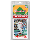 Boston Baseball Team- (10) Card Pack MLB Baseball Different Boston Team Superstars Starter Kit! Comes in Souvenir Case! Great Mix of Modern & Vintage Players for the Ultimate Sox Fan! By 3bros