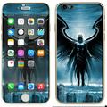 Skin Decal Vinyl Wrap For Apple Iphone 6/6S / Dark Angel Wings Over City