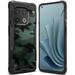 Ringke Fusion-X Case Compatible with OnePlus 10 Pro 5G Transparent Hard Back Shockproof Advanced Bumper Cover - Camo Black