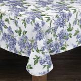 Ophelia & Co. Sandown Floral Tablecloth Plastic/Vinyl in Blue | 52 D in | Wayfair 176D6A64C1C7430AA833713F3FB8A408