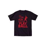 Instant Message - If You Can t Play Nice Play Baseball-TODDLER SHORT SLEEVE TEE-3T