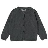 Dadaria Toddler Sweater 80-130 Toddler Girl&boy Baby Infant Kids Autumn And Winter Sweater Candy Color Cardigan Solid Color Small Cardigan Children s Sweater Dark Gray 3 Years Toddler