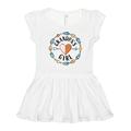 Inktastic Grandpas Girl- Arrow Heart Circle Girls Toddler Dress