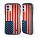 Head Case Designs Vintage Flags Flag of the United States of America USA Hybrid Case Compatible with Apple iPhone 11