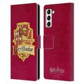 Head Case Designs Officially Licensed Harry Potter Sorcerer s Stone I Gryffindor Crest Leather Book Wallet Case Cover Compatible with Samsung Samsung Galaxy S21+ 5G