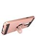 GSA Brushed Hybrid w/Ring Stand For LG K40/LM-X420/LG Solo LTE Rose Gold/Black