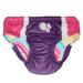 Ocean Pacific Infant Girls Pink & Purple Reusable Swim Diaper M/L