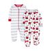 Little Star Organic Baby Boy 2Pk Sleep n Play Size NB-9M