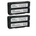 Kastar 2-Pack VW-VBD1 Battery Replacement for Panasonic NV-DX Series NV-DX1 NV-DX1EN NV-DX100 NV-DX100EN NV-DX110 NV-DX110EG EZ-1P GA-EZ20 NV-DR1 PV-D1000 PV-SD4090 PV-SD5000 ZG-EZ30U