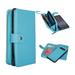 Galaxy Note 8 Zipper Wallet Case Mignova Multi-purpose PU Leather Case Purse with Card Slots Holder Magnetic Detachable Flip Folio Cover Holster Carrying Case for Samsung Galaxy Note 8 2017-Blue