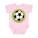 Inktastic Soccer Ball Sports Gift Boys or Girls Baby Bodysuit