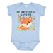 Inktastic My Brothers Love Me- Little Fox Boys or Girls Baby Bodysuit