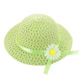 Relanfenk Baby Hats Kids Girl Summer Floral Flower Straw Visor Sun Beach Hat
