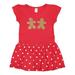 Inktastic Twin Gingerbread Boy and Girl Co Girls Toddler Dress