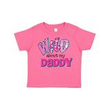 Inktastic Wild About Daddy Girls Toddler T-Shirt