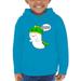 Boo. Cute Ghost In Costume I Hoodie Toddler -Image by Shutterstock 4 Toddler