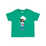 Inktastic African American Girl Baking Girl Brown Hair Girls Toddler T-Shirt