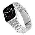 WITHit Silver Stainless Steel Link Band for 38/40/41mm Apple WatchÂ®