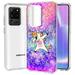 VIBECover Slim Case compatible for Samsung Galaxy S20 Ultra 5G (Not fit S20 S20+) TOTAL Guard FLEX Tpu Cover Cosmic Dabbing Unicorn