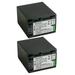 Kastar 2-Pack NP-FV100 Battery 7.2V 5750mAh Replacement for Sony HDR-CX230 HDR-CX250 HDR-CX260V HDR-CX280 HDR-CX290 HDR-CX300 HDR-CX305 HDR-CX320 HDR-CX330 HDR-CX330E HDR-CX350 Camcorder
