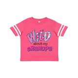 Inktastic Wild About Grandpa Girls Toddler T-Shirt