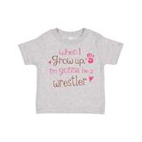 Inktastic Wrestling Future Wrestler Girls Boys or Girls Toddler T-Shirt