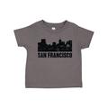 Inktastic San Francisco Skyline with Grunge Boys or Girls Toddler T-Shirt