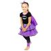 DC Comics Justice League Batgirl Toddler Girls Tulle Costume Dress Leggings Cape and Headband 4 Piece Set Newborn to Big Kid