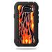 MightySkins Protective Vinyl Skin Decal for OtterBox Defender Galaxy S6 Active Case wrap cover sticker skins Hot Flames