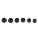 Ymiko Ear Tips 6pcs Eartips Replacement Noise Isolation Soft Professional Foam Ear Tips For Most Of Earphones Replacement Ear Buds Eartips
