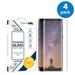 4x Samsung Galaxy Note 8 Screen Protector Glass Film Full Cover 3D Curved Case Friendly Screen Protector Tempered Glass for Samsung Galaxy Note 8 Clear