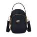 TAIAOJING Women s Crossbady Bag Messenger With Credit Slots Small Purse Handbag Shoulder Mini CellPhone Wallet Card For Messenger Bags