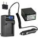 Kastar 1-Pack NP-FH100 Battery and LCD AC Charger Compatible with Sony DCR-DVD504 DCR-DVD505 DCR-DVD506 DCR-DVD508 DCR-DVD510 DCR-DVD602 DCR-DVD605 DCR-DVD608 DCR-DVD610 DCR-DVD650