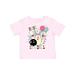 Inktastic Pink Bowling Pin 4th Birthday Girls Toddler T-Shirt