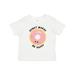 Inktastic Donut Worry Be Happy Pink Sprinkle Donut` Boys or Girls Toddler T-Shirt
