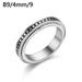 Titanium Steel 6 Style Moon Star Spinner Ring Men Women Rings