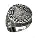 Punk Silver Wolf Hand Pattern Mens Ring Personality Rings Jewelry Fashion K7L6