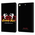 Head Case Designs Officially Licensed Cobra Kai Graphics 2 Karate Kid Saga Logo Leather Book Wallet Case Cover Compatible with Apple iPad 9.7 2017 / iPad 9.7 2018